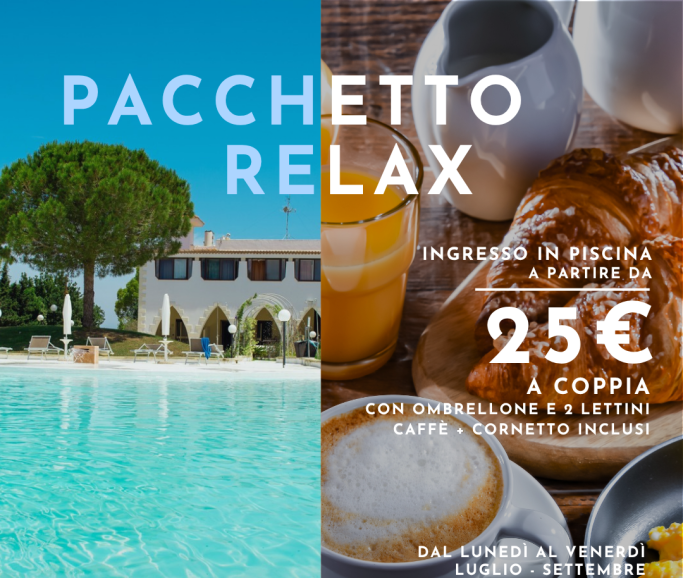 Rilassati in piscina con colazione inclusa, a pochi passi da Lecce.